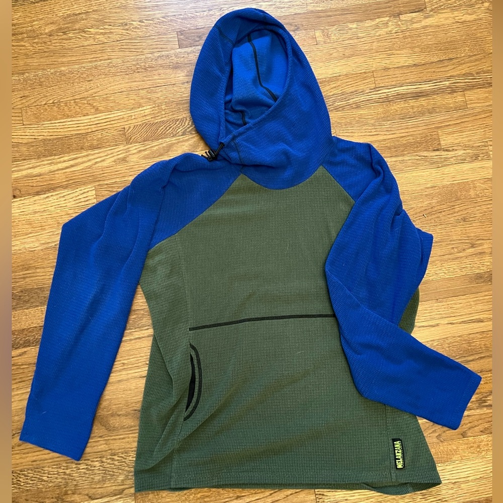 Melanzana Microgrid Fleece Hoodie Men’s XL